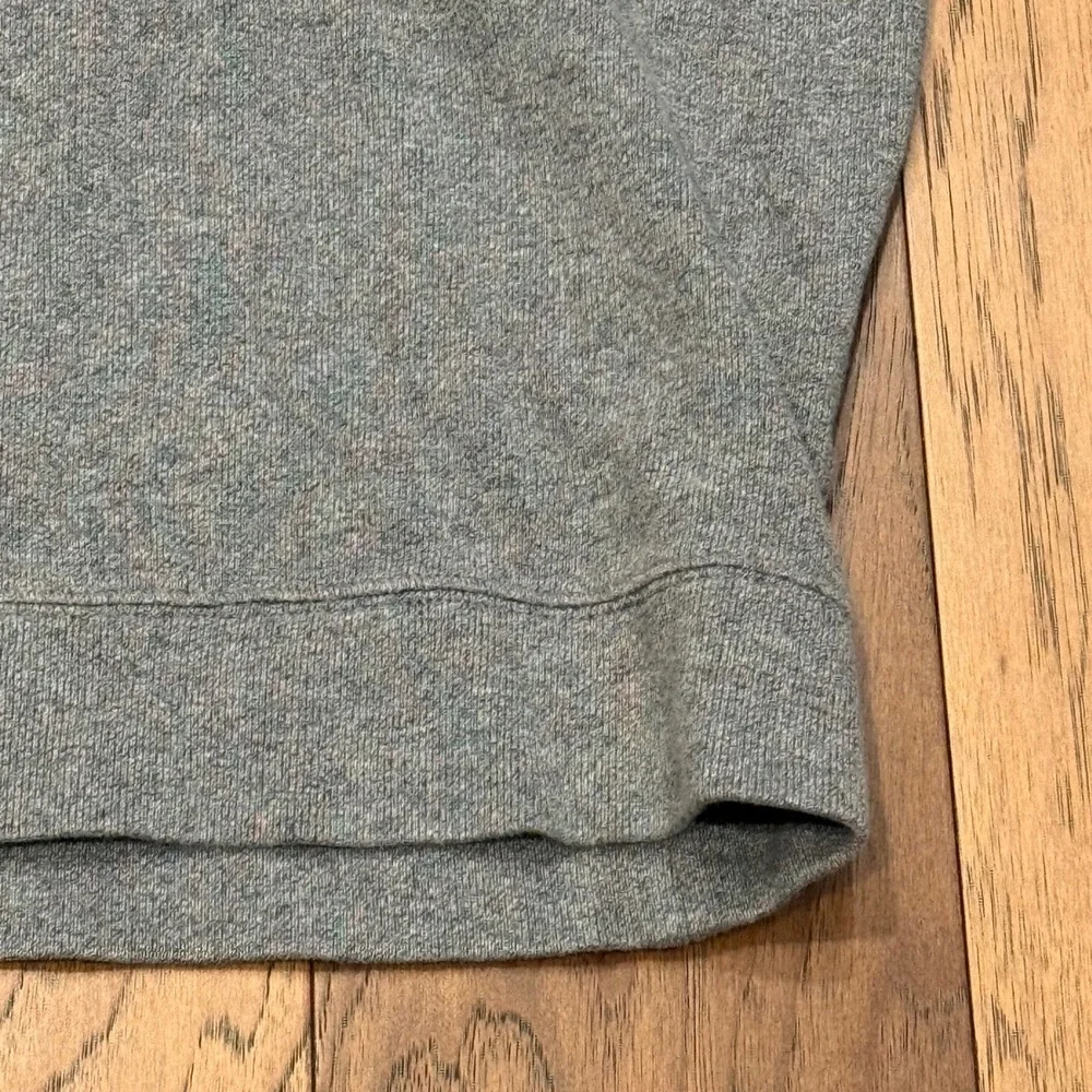 Polo Ralph Lauren Mens LT Tall Shawl Collar Button Pullover Sweatshirt Grey